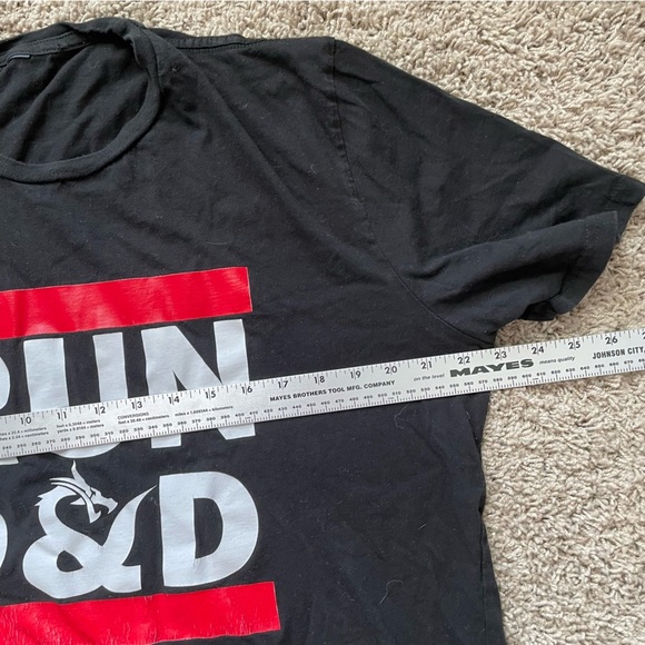 D&D | Bundle of TWO tees | Carpe DM / RUN D&D dungeons dragons shirts XL - Picture 13 of 14